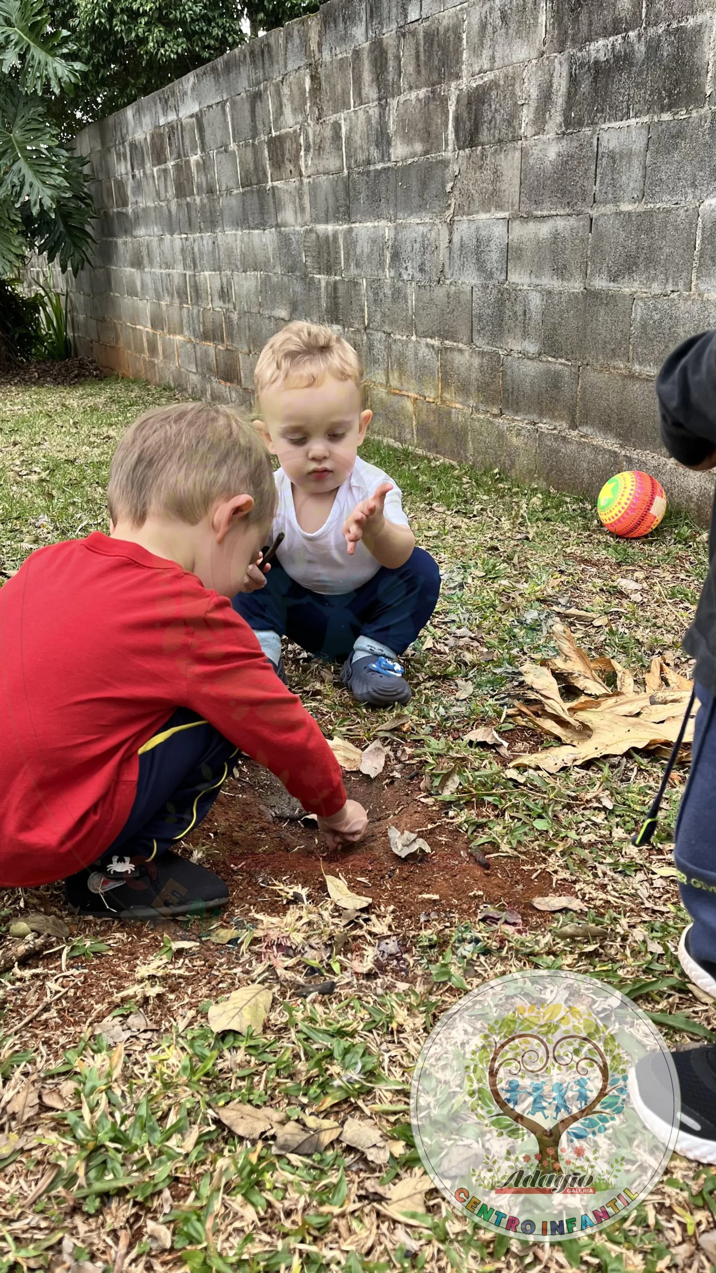 Espaço externo do Adágio Centro Infantil
