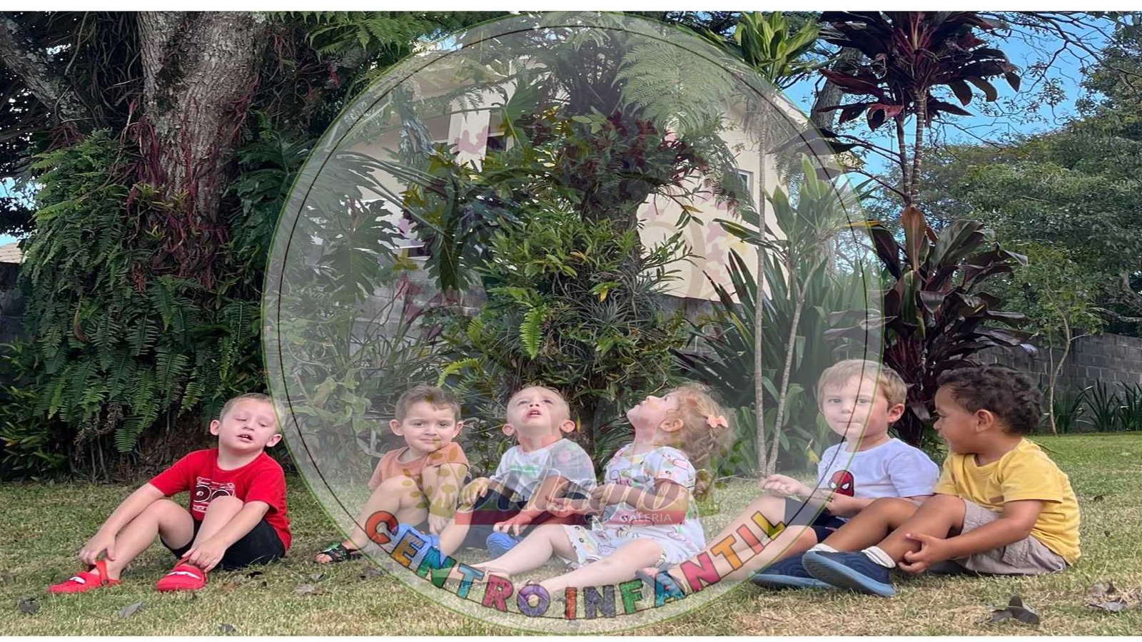 Crianças em contato com a natureza